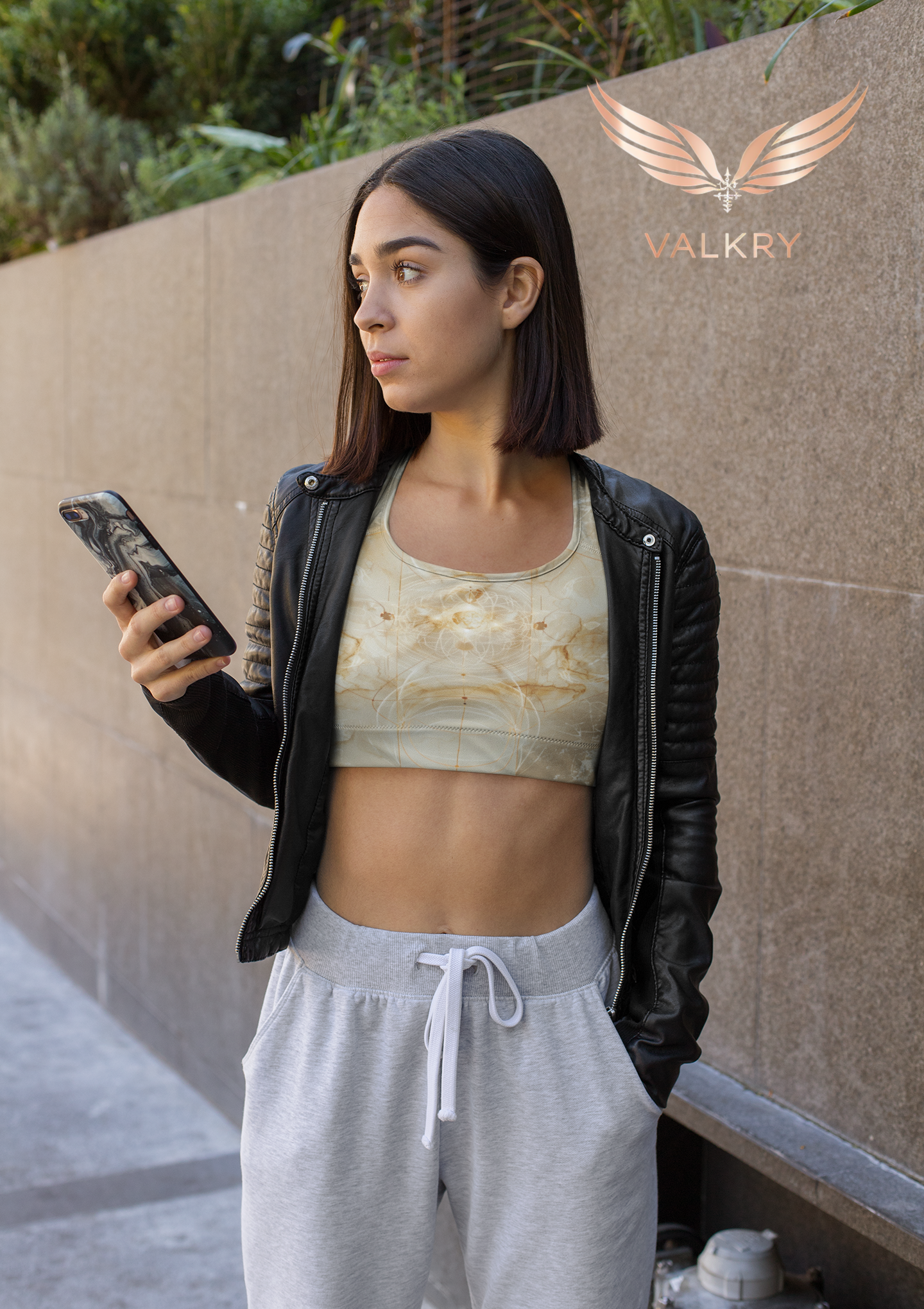 Celestial Gridlight Padded Sports Bra