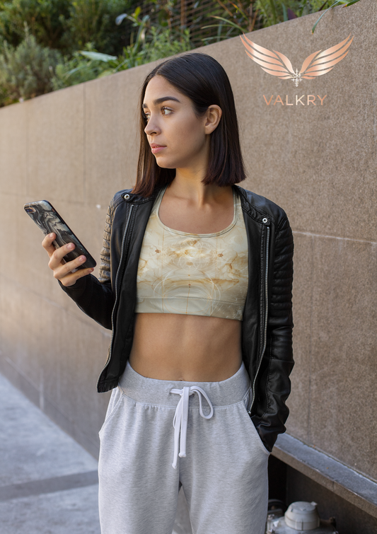 Celestial Gridlight Padded Sports Bra